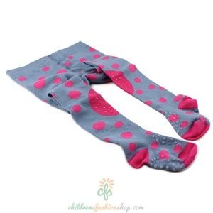 Girls Cotton Crawling tights with Anti Slip RA25D